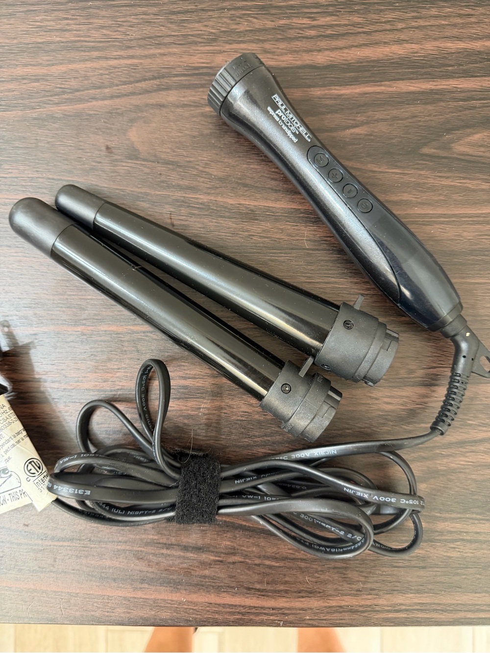 Paul Mitchell Express Ion Interchangeable Curling Wand Set Straight/Cone Barrels